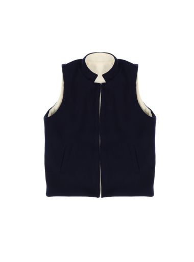 سديري رجالي بدون أكمام بوجهين وجيوب عملية 