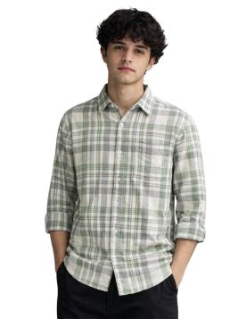 قميص كاجوال ولادي بنقشة الكاروهات