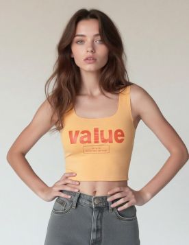 توب نسائي رياضي بطبعة عصرية