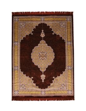 140*200 CM سجاده بارزة الملمس مزخرفة بالوان زاهية بمقاس