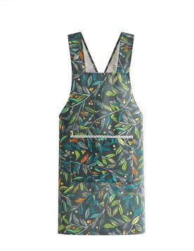 مريلة مطبخ راقية بنقوش مستوحاة من الطبيعة