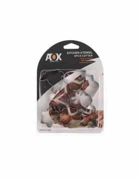 طقم قوالب تقطيع حلويات ومخبوزات 8 قطع