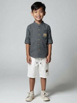 طقم ولادي كاجوال أنيق