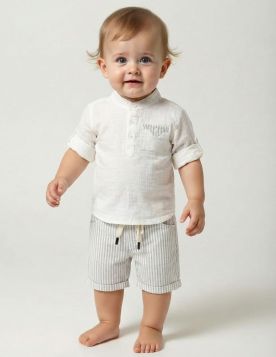 طقم ولادي صيفي ناعم