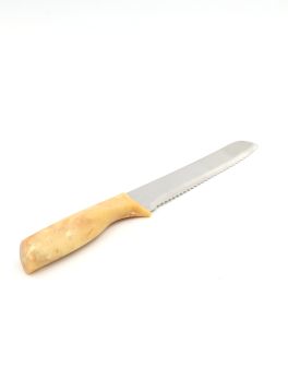 سكين بمقبض خشبي