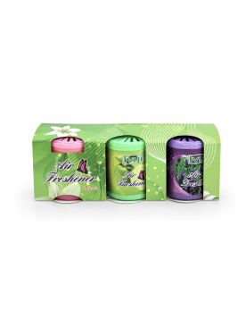 طقم معطرات جو ثلاثي بروائح طبيعية متنوعة