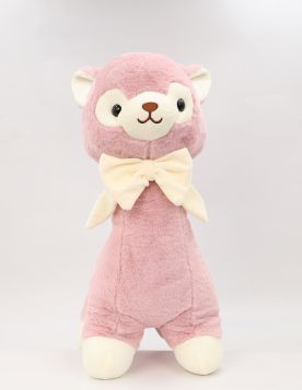 Gentle and soft-textured lama doll-Purple