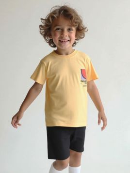 Summer pajamas for boys with a distinctive print