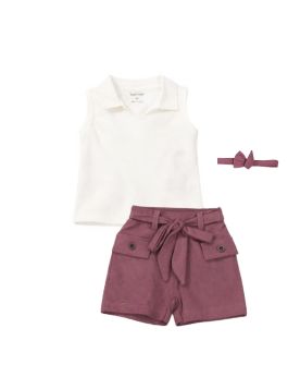 طقم بناتي - 3 قطع