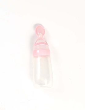 زجاجة سيلكون بملعقة لإطعام الأطفال المواليد - مل 150