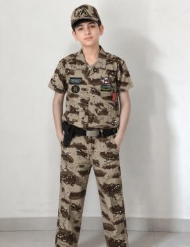 طقم عسكري ولادي مميز ومتكامل