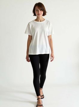 ليجنز نسائي أساسي بخصر مرتفع ومرونة فائقة