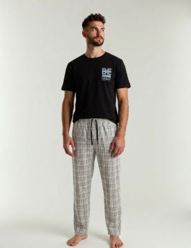 ترنج رجالي مريح طقم قطعتين