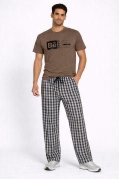 ترنج رجالي قطني طقم قطعتين