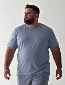 تيشيرت رجالي رياضي بياقة دائرية