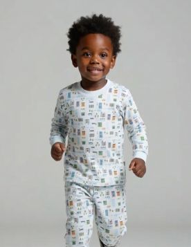 بجامة ولادي بطبعة لطيفة