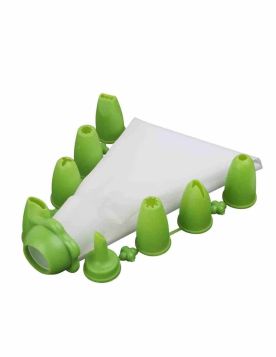 كيس تزيين الحلويات مع رؤوس متعددة للاستخدام المنزلي